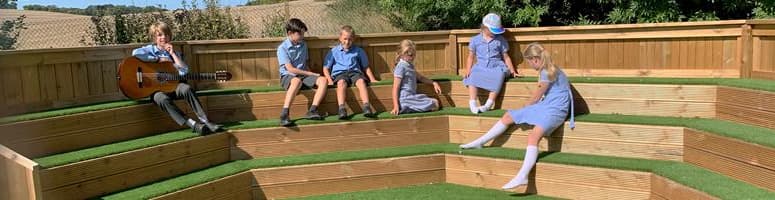 Pitton Primary School’s Performance Stage